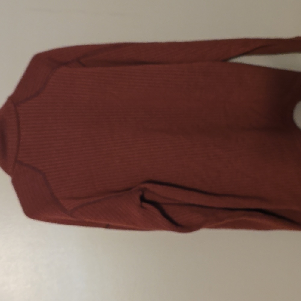 Columbia Long Sleeve Quarterzip Pullover Fleece Brown Mens Size Large - Picture 4 of 4
